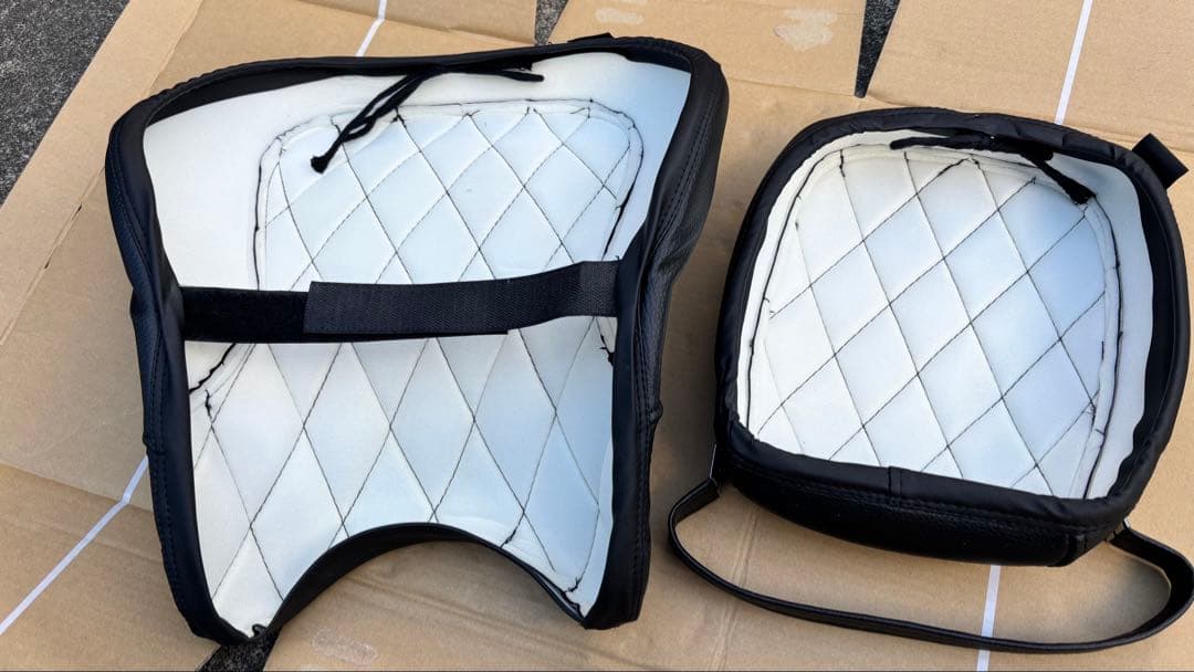 ほぼ新品！SP武川　エリミネーター用シートカバー前後セット