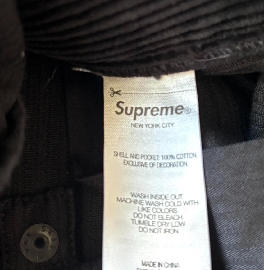 パンツ Supreme x GOODENOUGH Corduroy Military