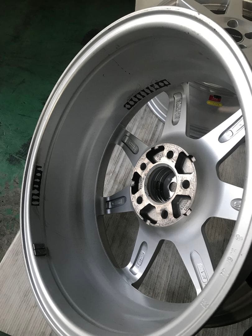 H-323☆TECMAG 17インチアルミホイール 4本セット☆
