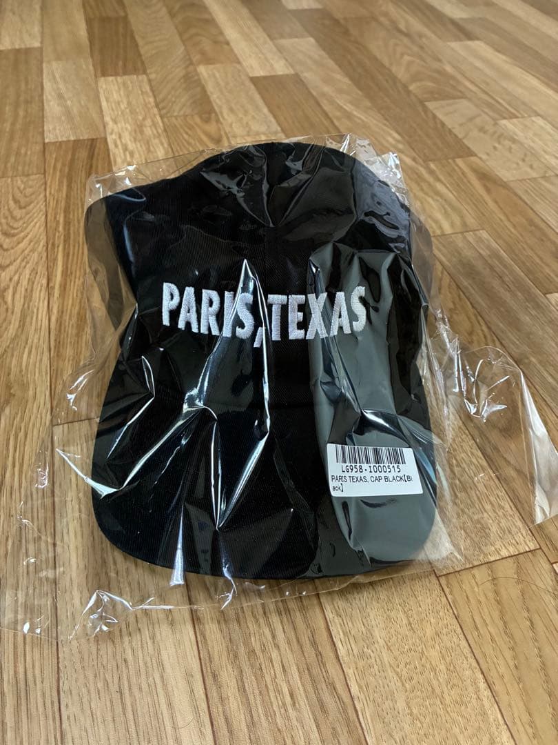 新品 BOUTIQUE PARIS , TEXAS Cap Black 金子恵治