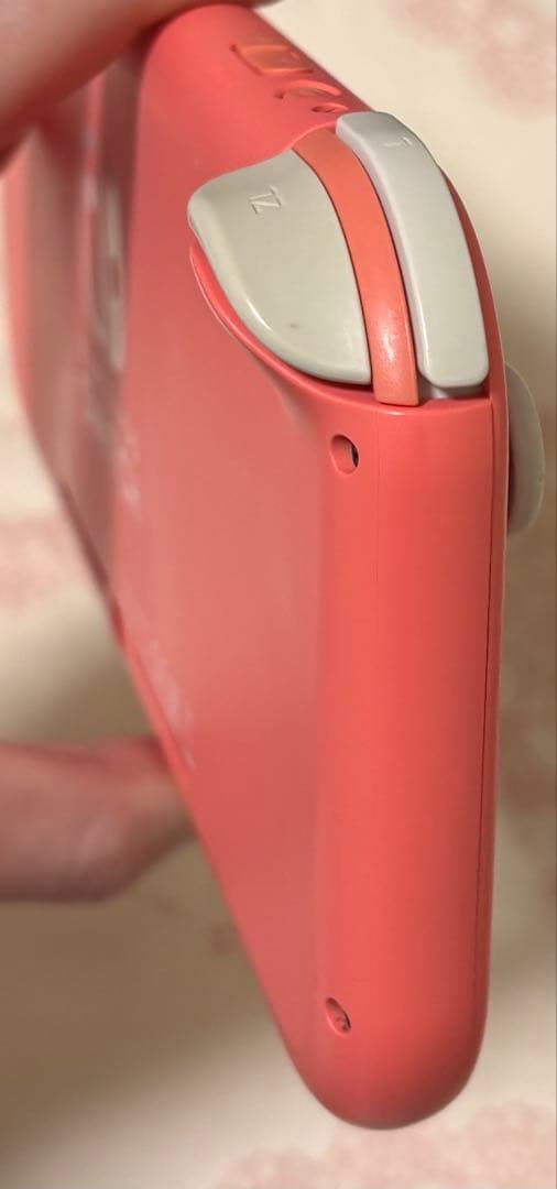 NintendoSwitchLight ピンク カバー付き