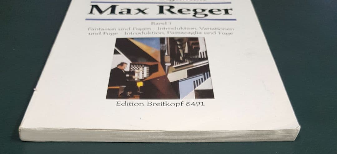 MaxReger マックスレーガー オルガン 楽譜