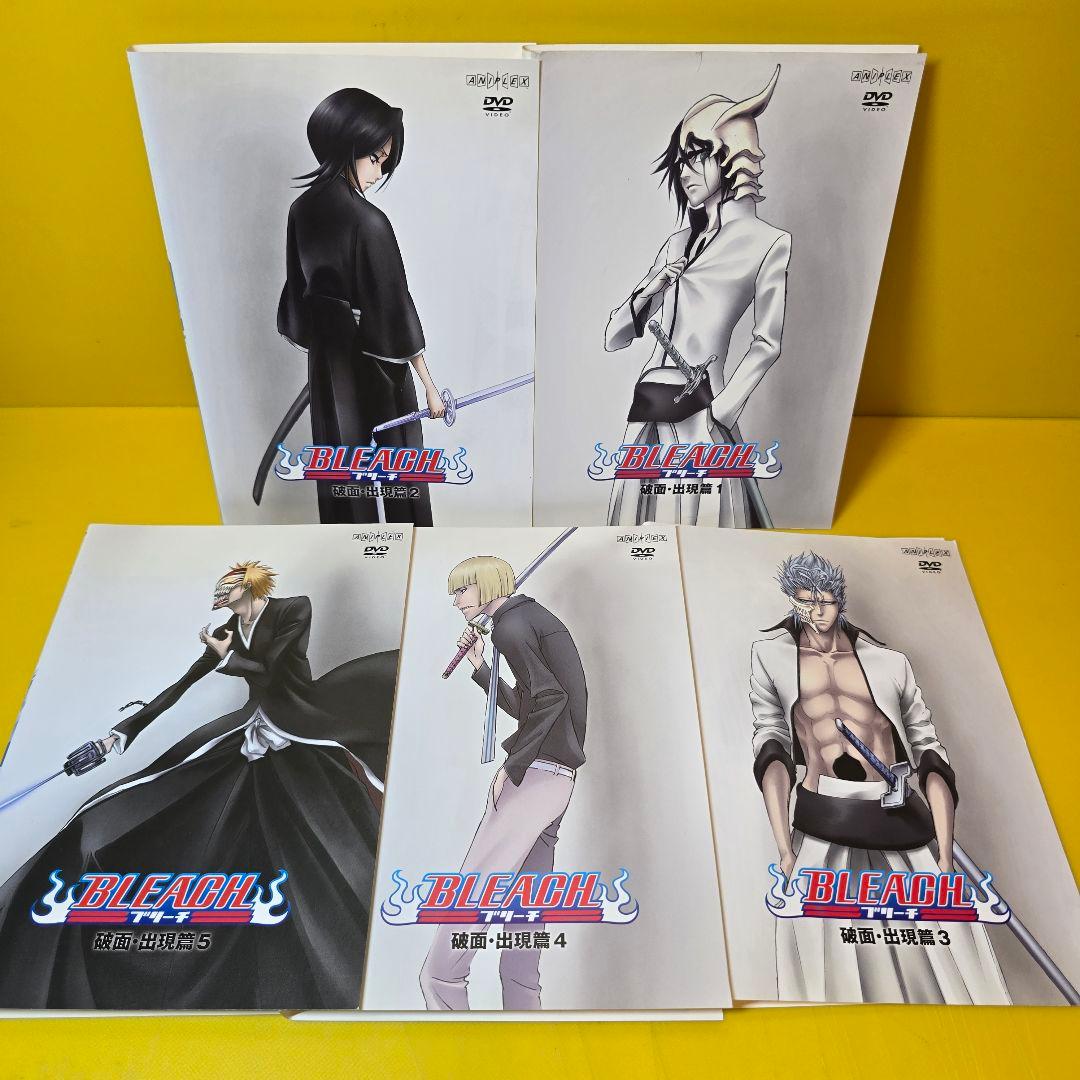 BLEACH ブリーチ　DVD19巻 セット 破面・出現篇、虚圏潜入篇、激闘篇