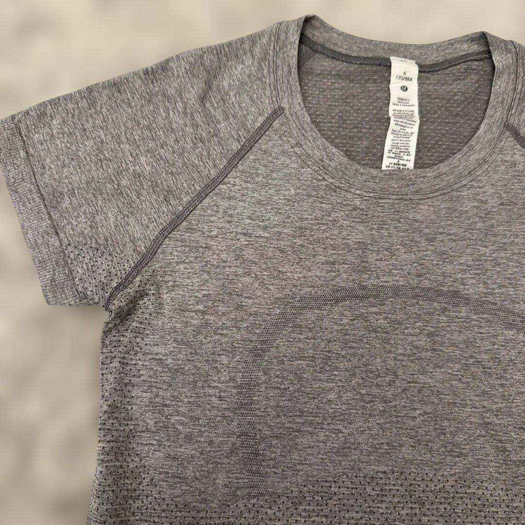 lululemon Tシャツ Swiftly Tech 半袖シャツ グレー M