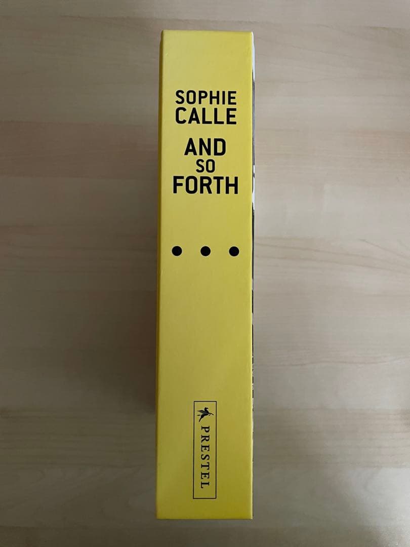 アート・デザイン・音楽 Sophie Calle And so Forth
