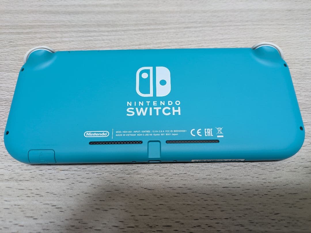 Nintendo Switch Lite ターコイズ 本体 箱付き 充電器付き