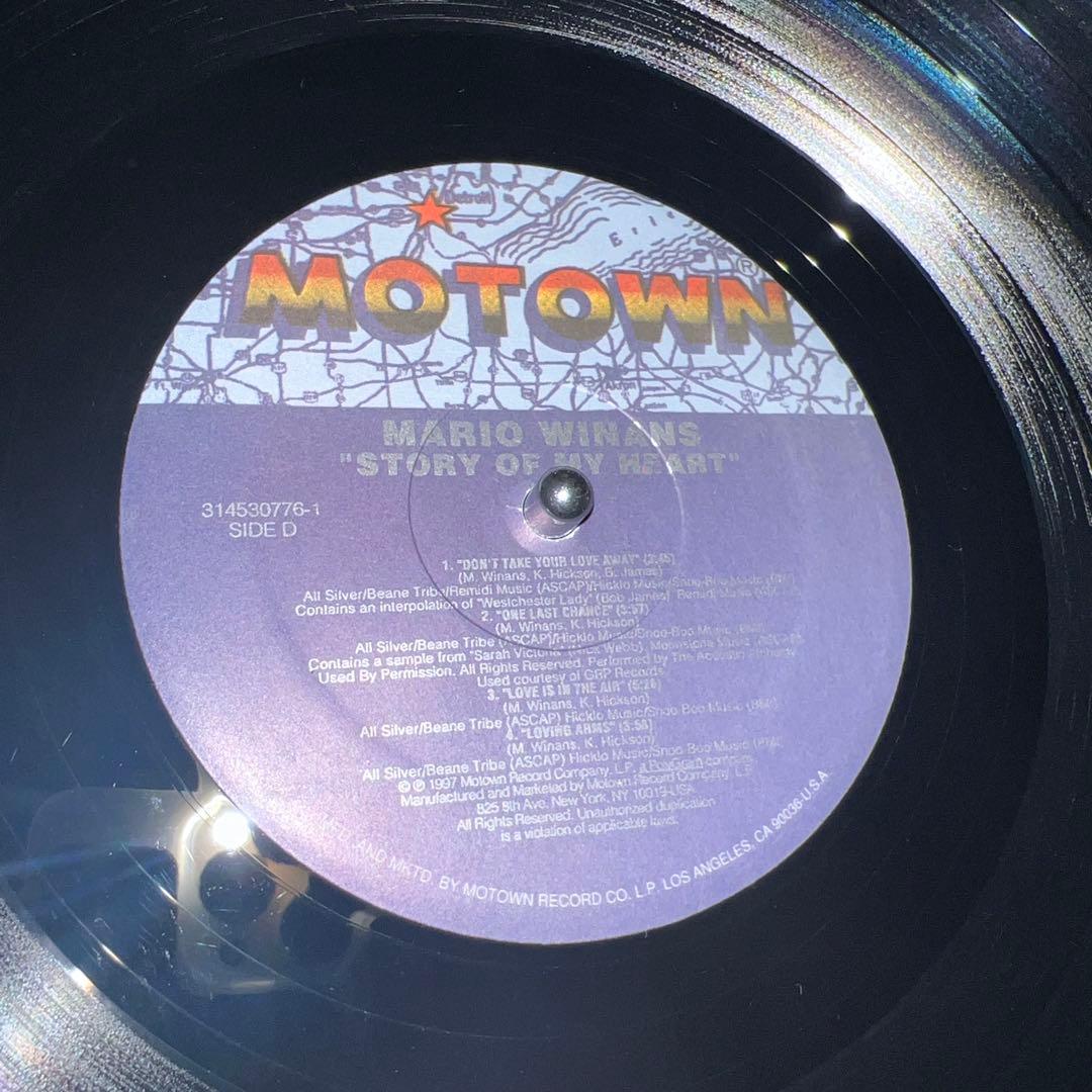 洋楽 Mario Winans Story of My Heart 2LP