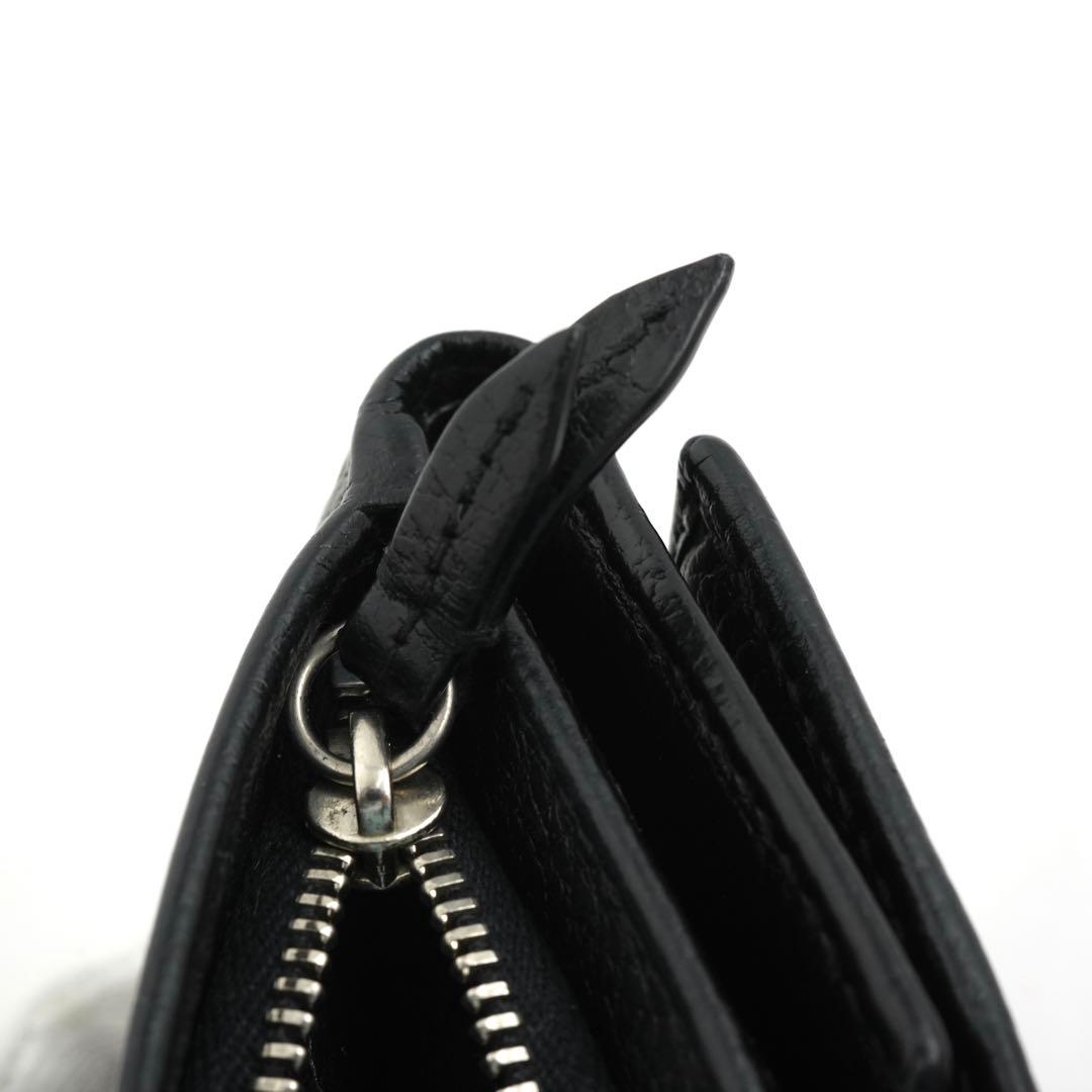 ✨未使用展示品・箱付き✨　GUCCI ミニ財布　マーモント　L字ファスナー 黒色