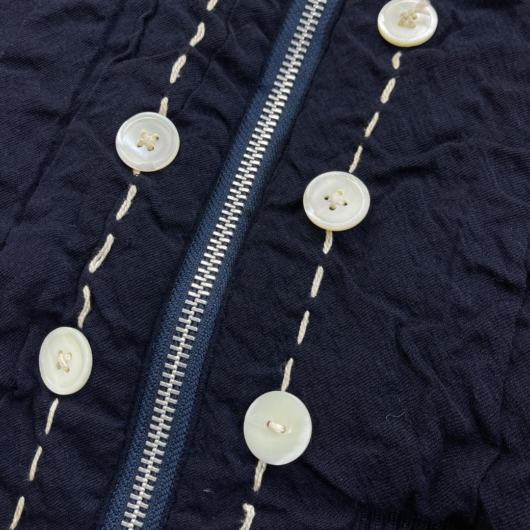 vintage　NICOLE CLUB　ステッチデザインボンバージャケット