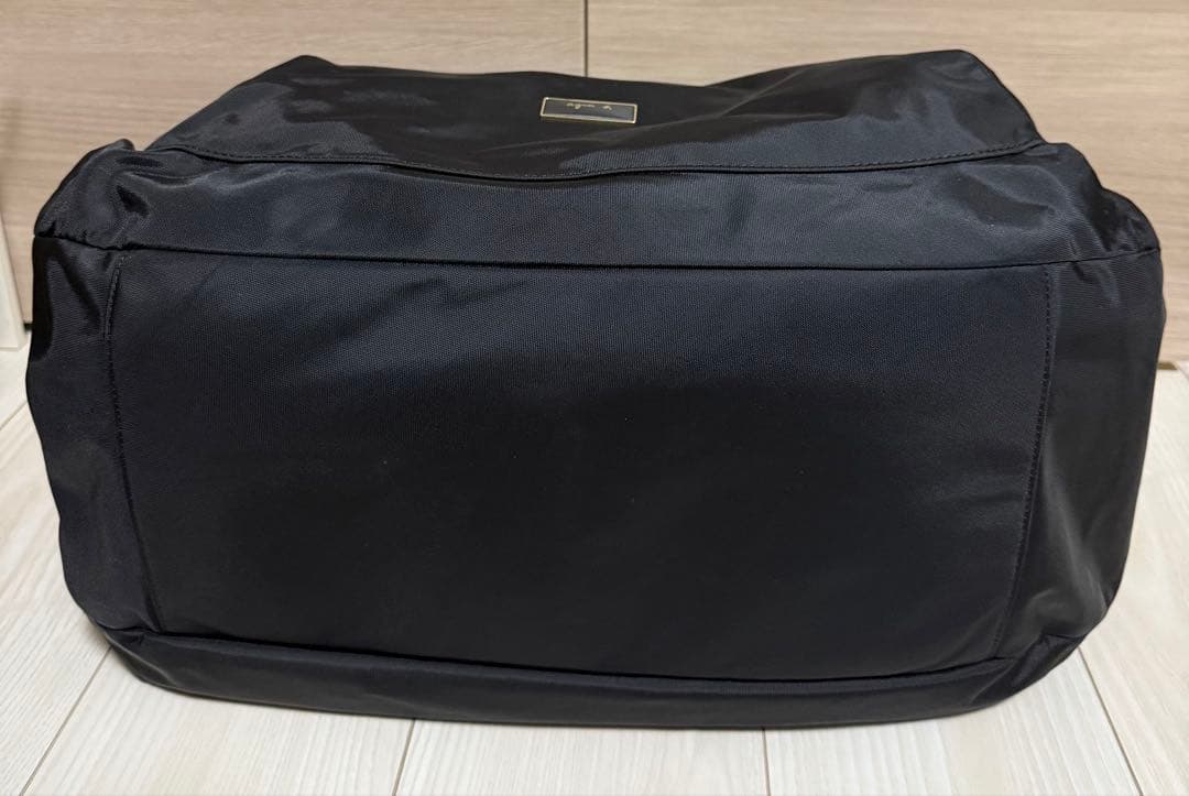 【美品】agnes b. アニエスベー 2way ボストンバッグ ナイロン 黒