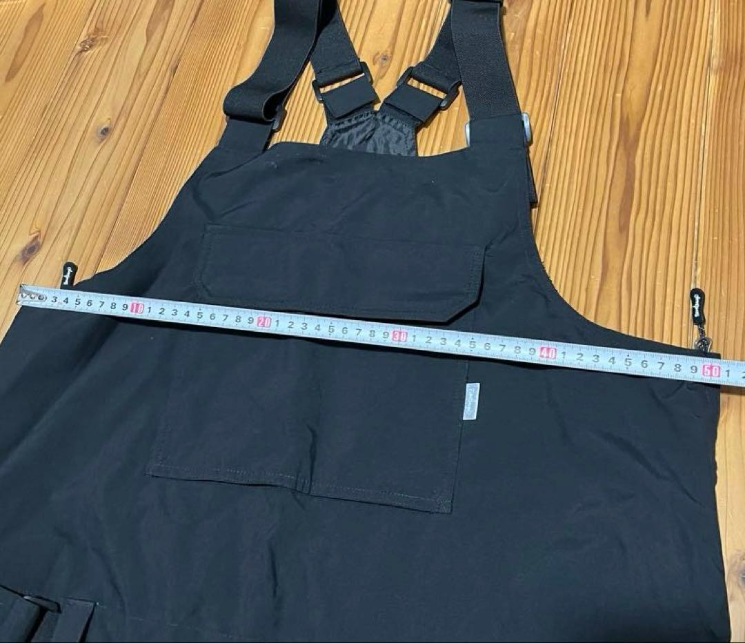 namelessage ビブパンツ スノーボード オーバーオール サロペット 黒