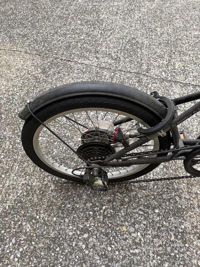 Jeep 折りたたみ自転車 ブラック