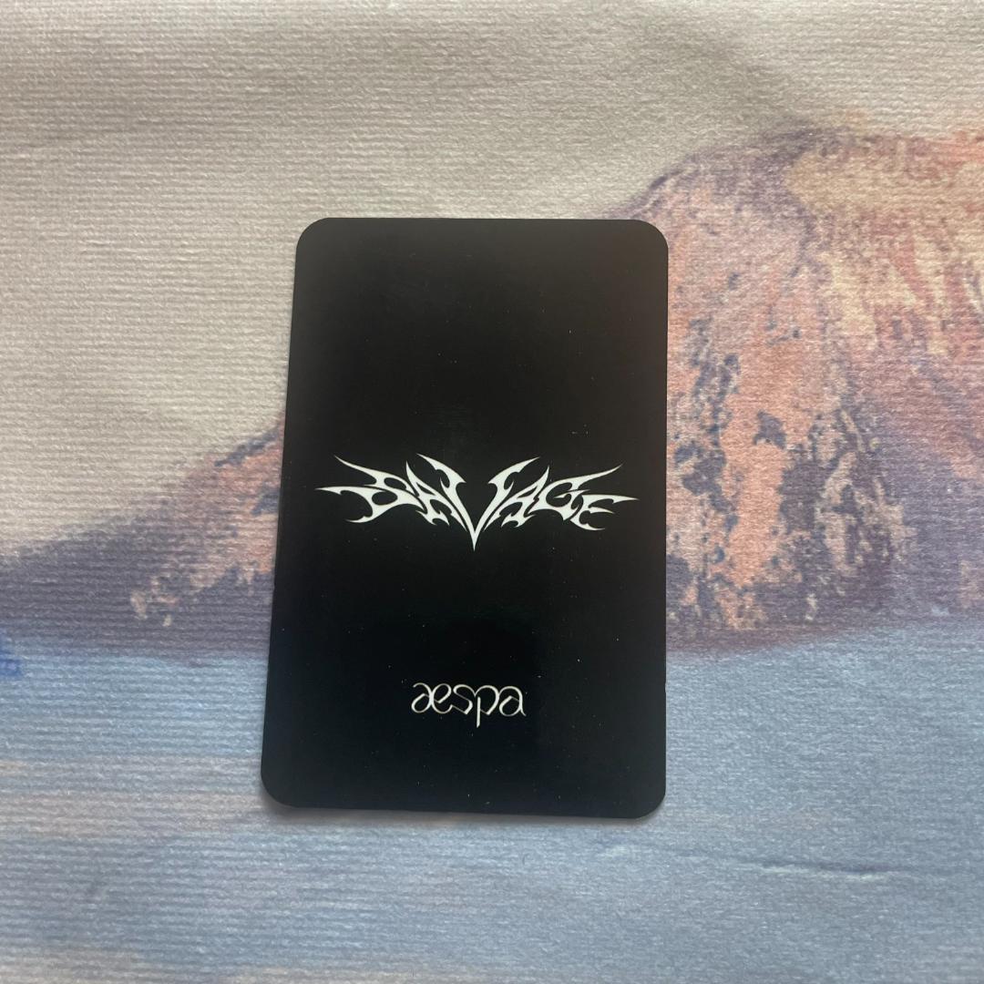 aespa エスパ トレカ カリナ Savage sgs ボックス