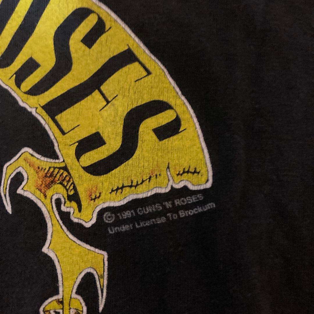 GUNS N' ROSES スカルデザイン Tシャツ