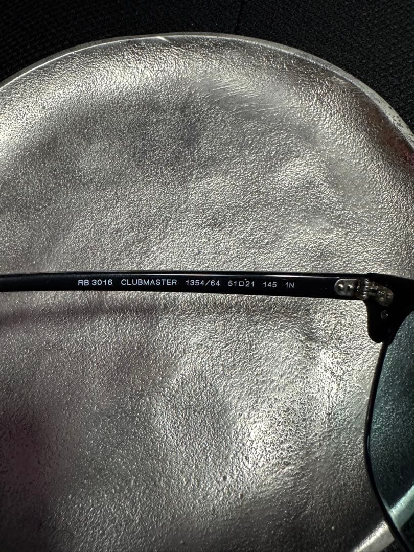 Ray-Ban RB 3016 CLUBMASTER サングラス　ブルー