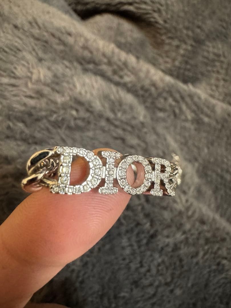 Dior シルバー チェーンネックレス　ディオール