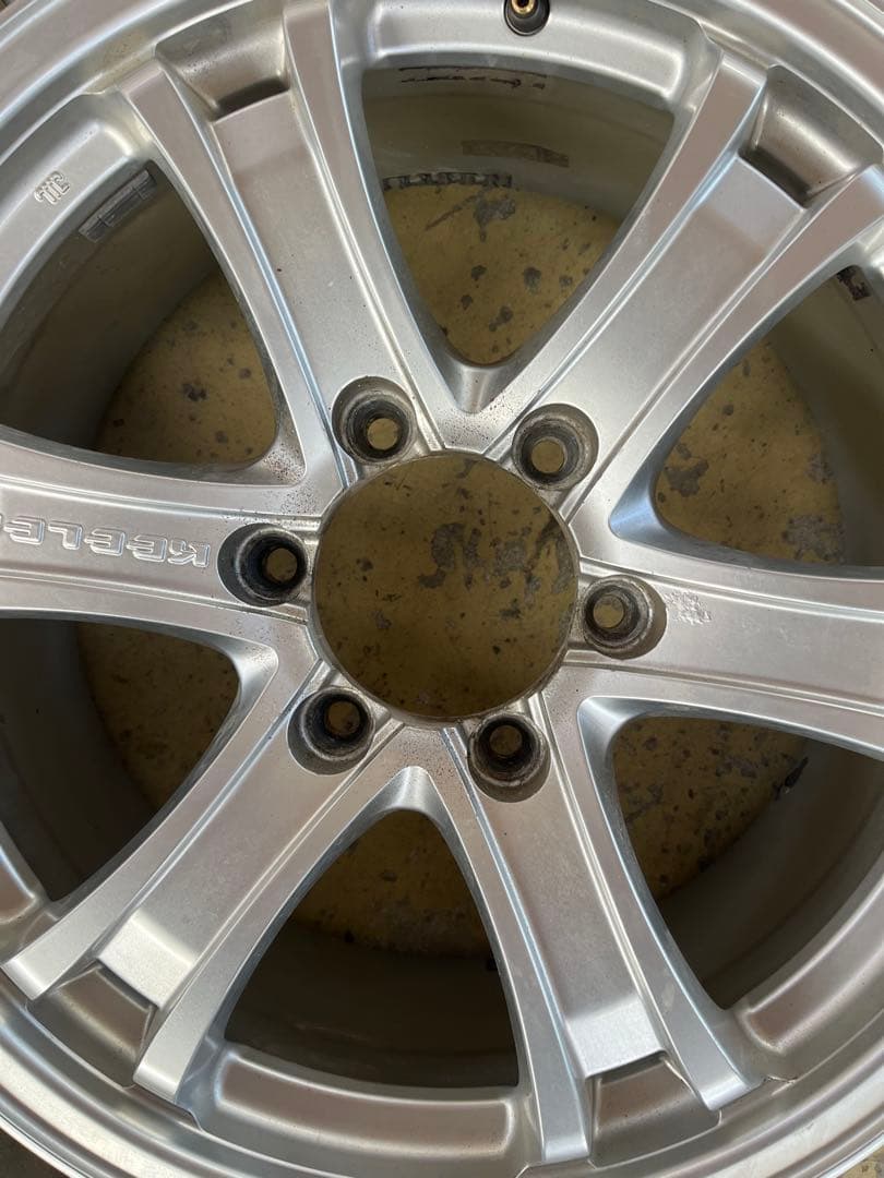 wedsアルミホイール 18インチ×8J +40 6穴　PCD139.7 4本