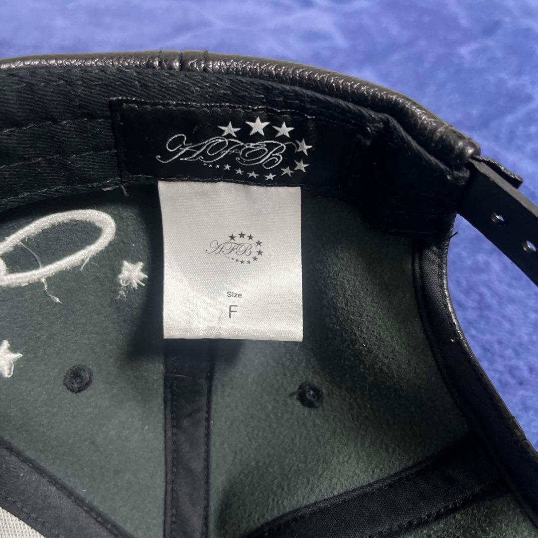 【即完売品】AFB レザーキャップ