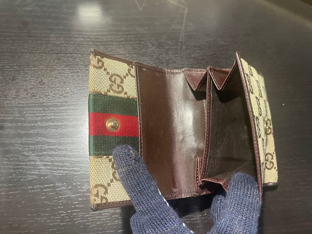 GUCCI GGロゴ 折り財布