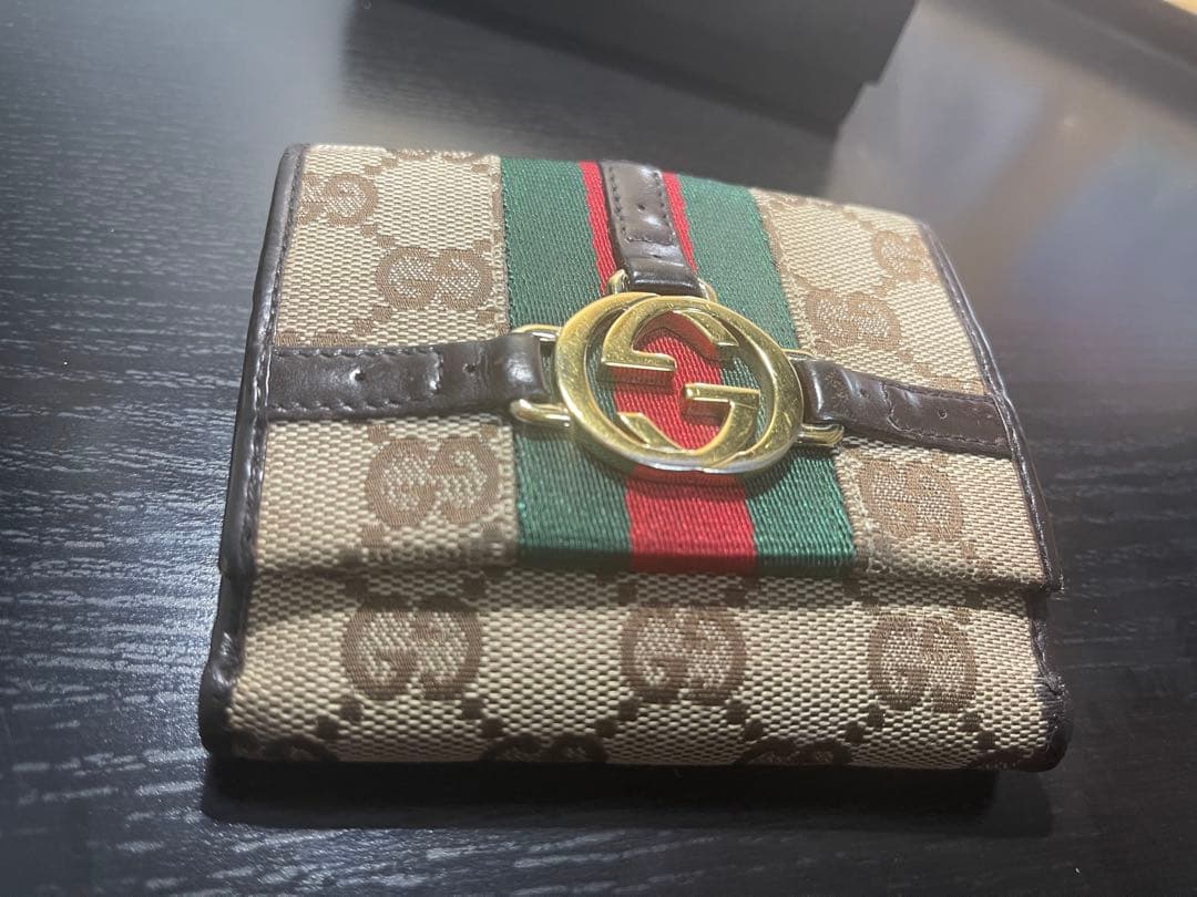 GUCCI GGロゴ 折り財布