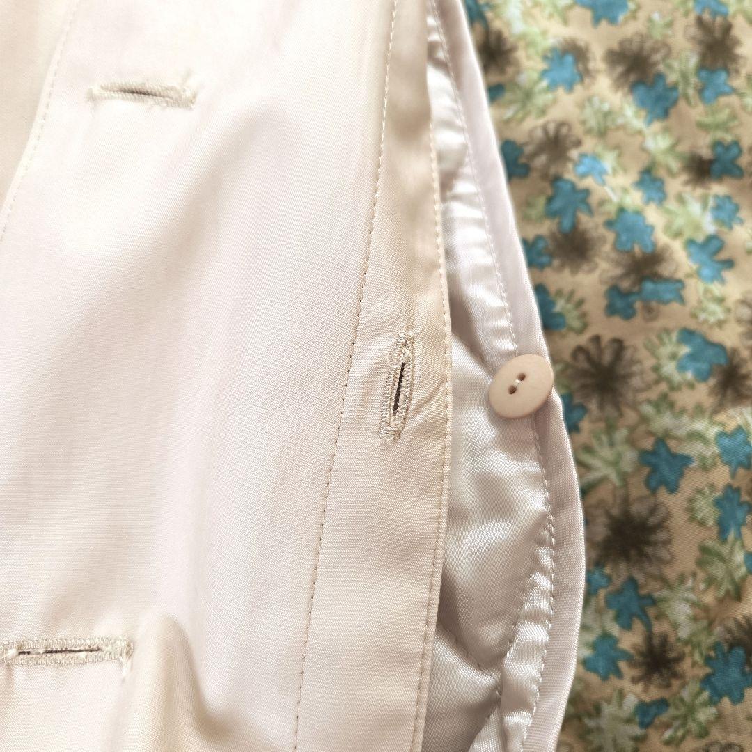 新品sybillaシビラL ベージュスプリングコート 花柄ライナーベルト付き美品
