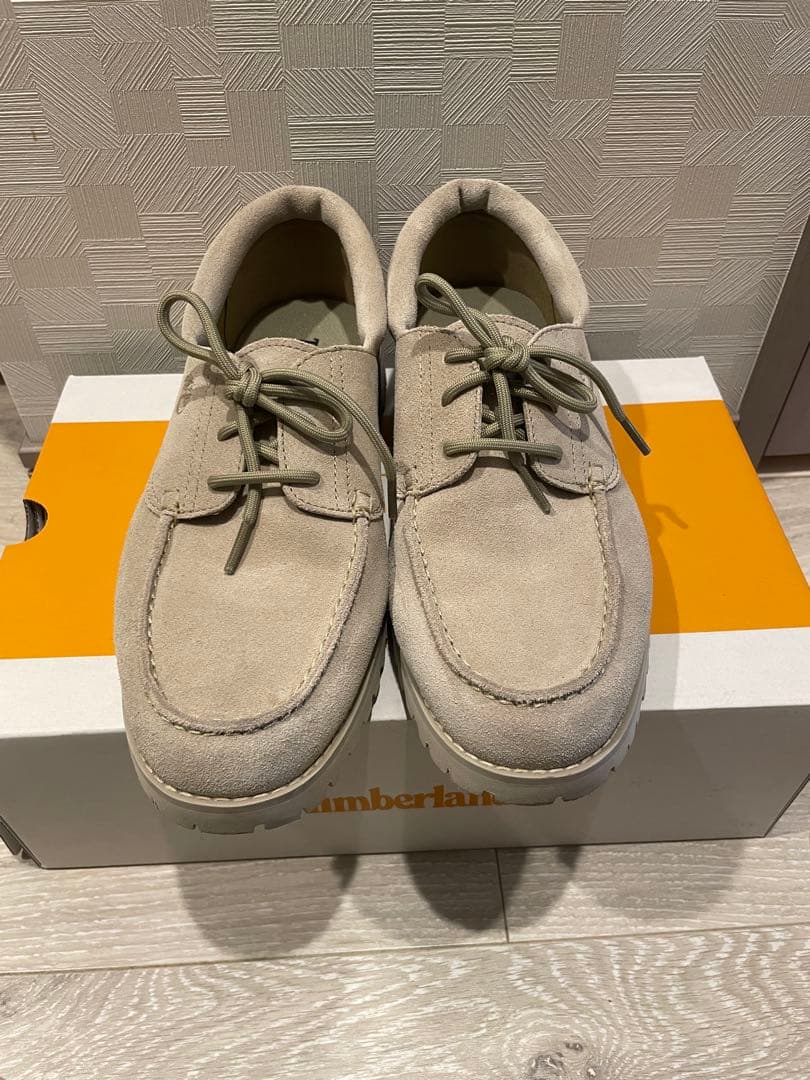 Timberland ベージュ モカシン