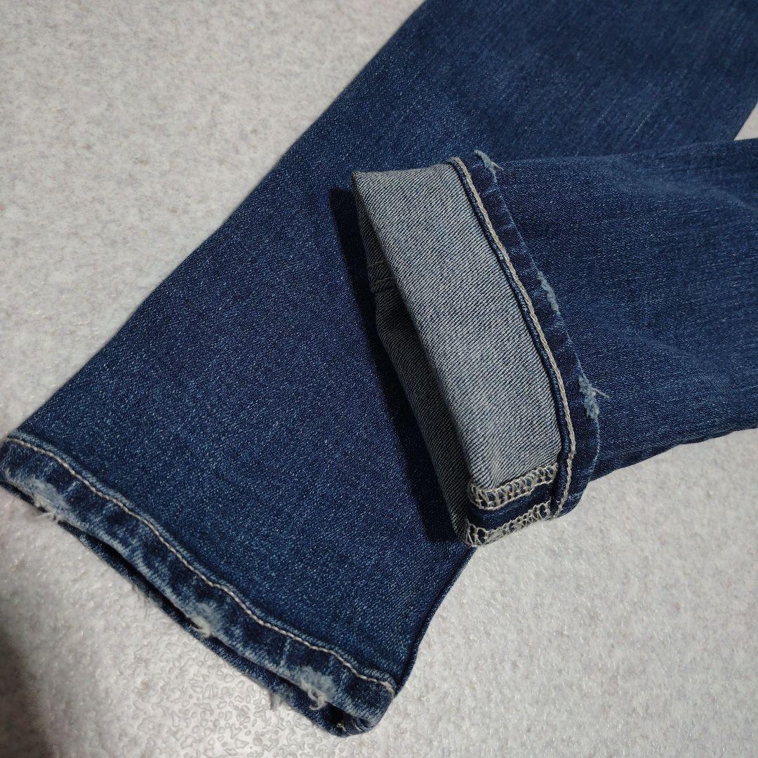 〇GYDA ジェイダ ストレッチ クラッシュスキニーデニムパンツ