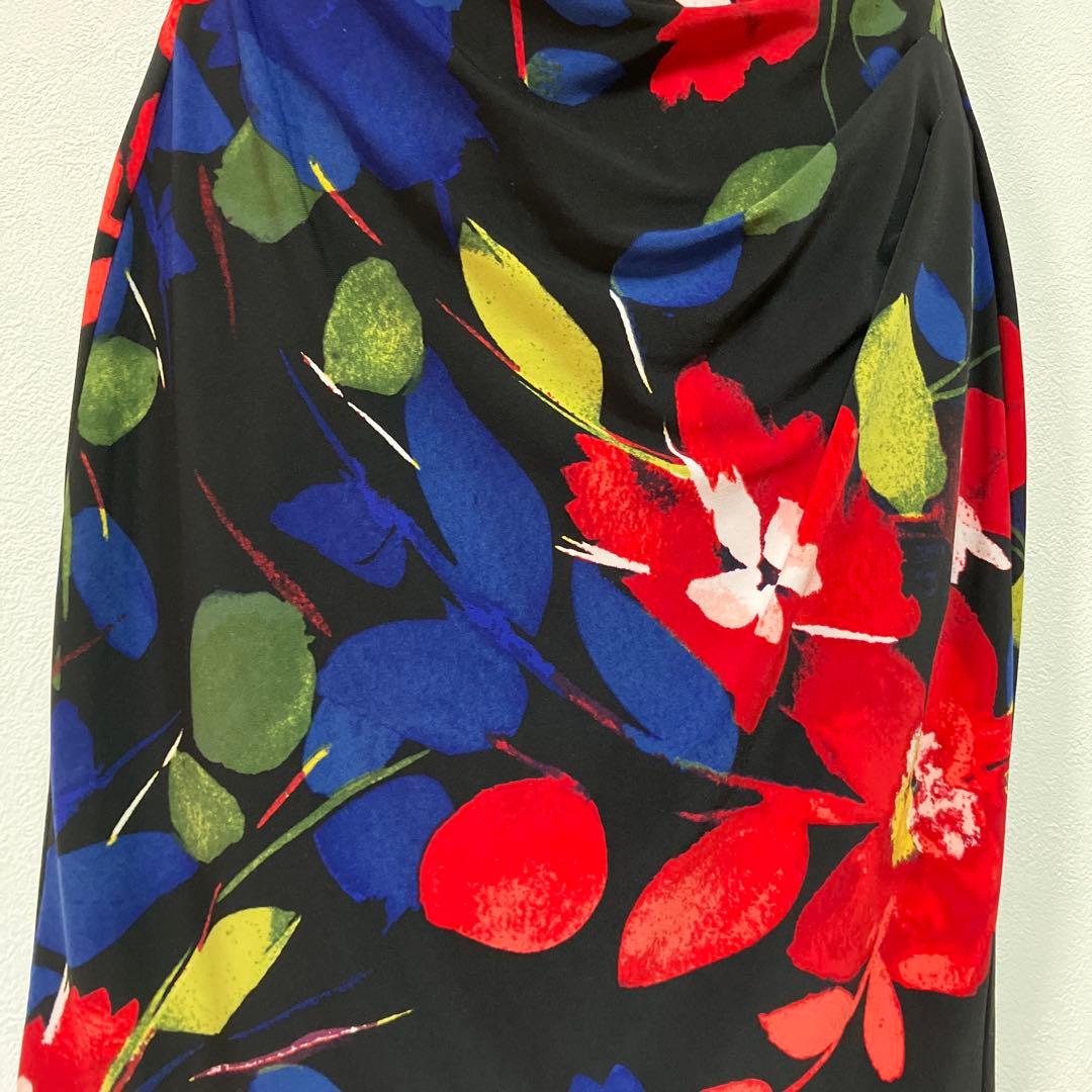 Ralph Lauren◆フラワープリント ストレッチワンピース◆6P
