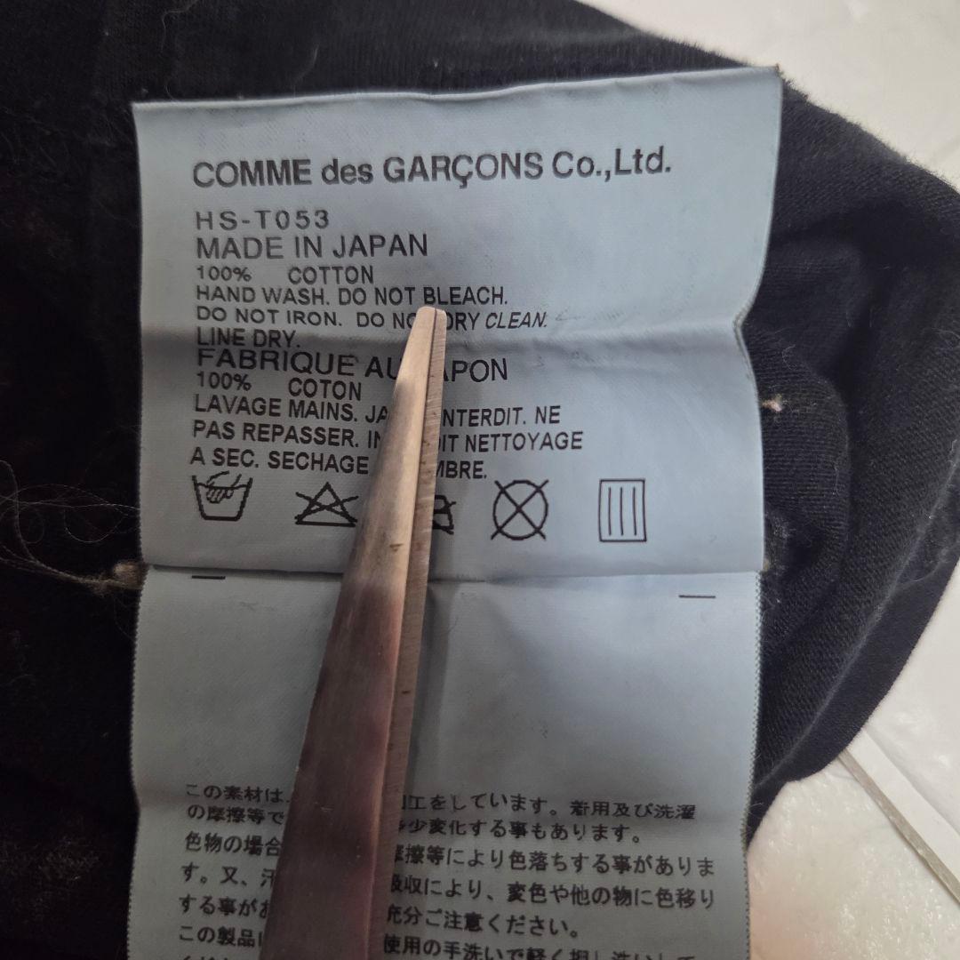 COMME des GARÇONS ヴィンテージ　Tシャツ ブラックLサイズ相当
