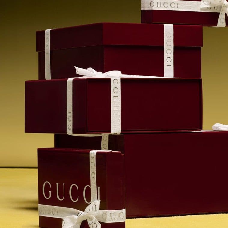 ❤美品箱付き❤ GUCCI マフラー ストール ショール スカーフ❤ブラウン❤