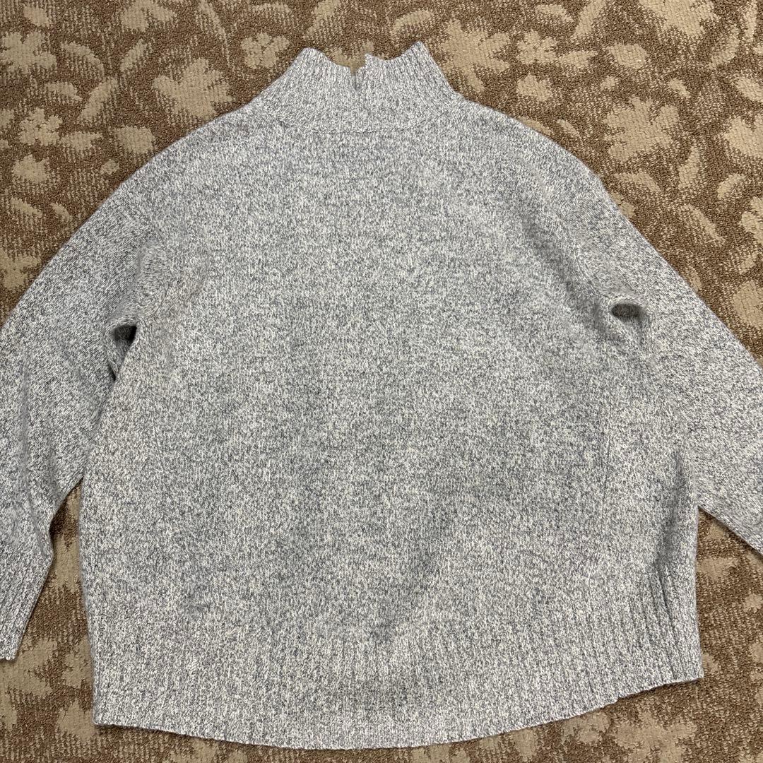 新品 SHIPS シップス カシミヤ混 タートルネック プルオーバー
