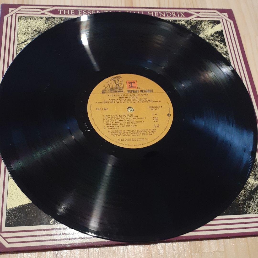 ジミ・ヘンドリックス　2枚組レコード　中古