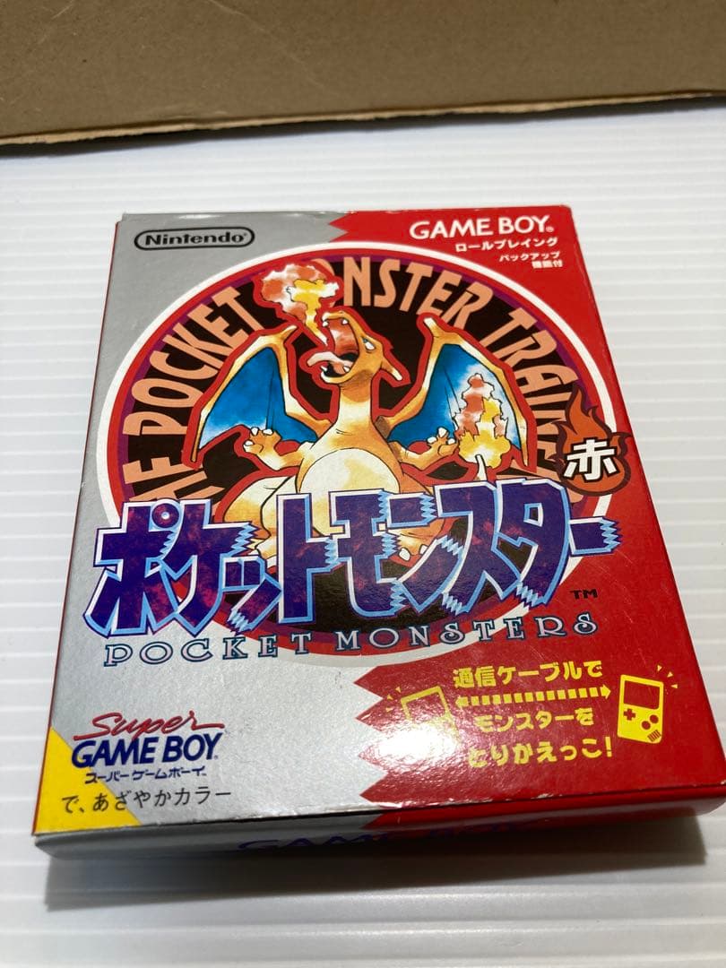 ポケモン　ポケットモンスター　初代　レッド　箱・取扱あり