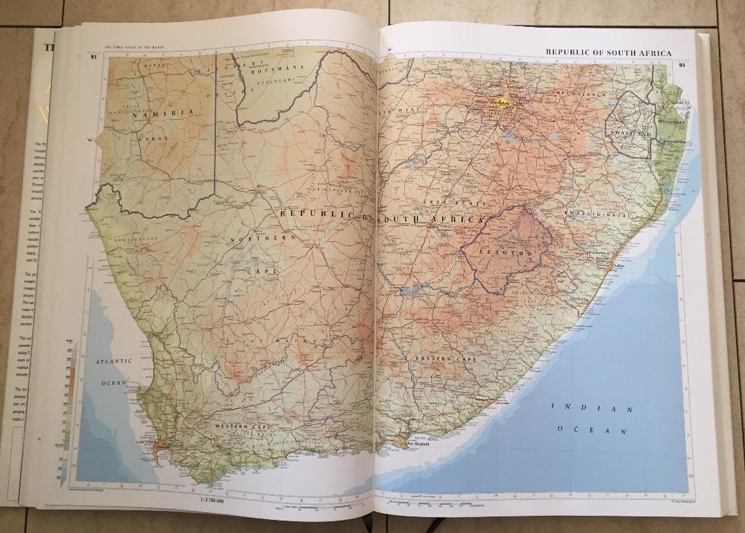 The Times タイムズ 世界地図帳 第11版 美品 送料込