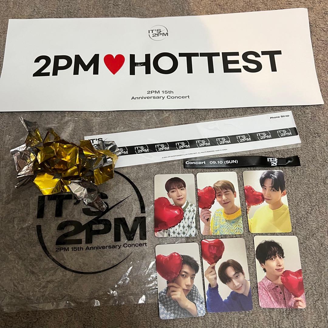 2PM ソウルコン IT'S 2PM 9/10 FC限定特典+スローガン