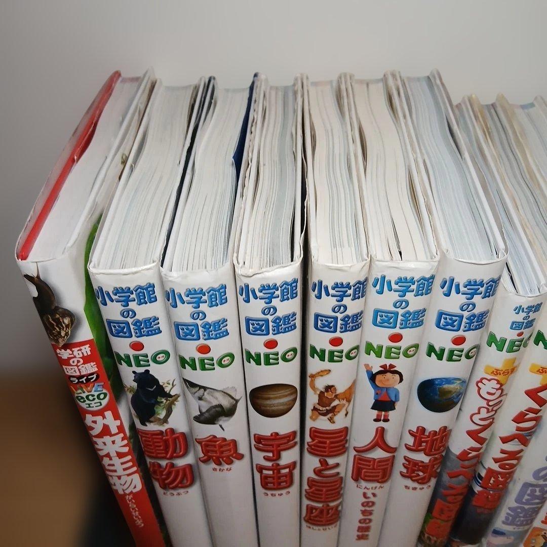 小学館の図鑑NEO プレNEO　学研の図鑑　12冊セット