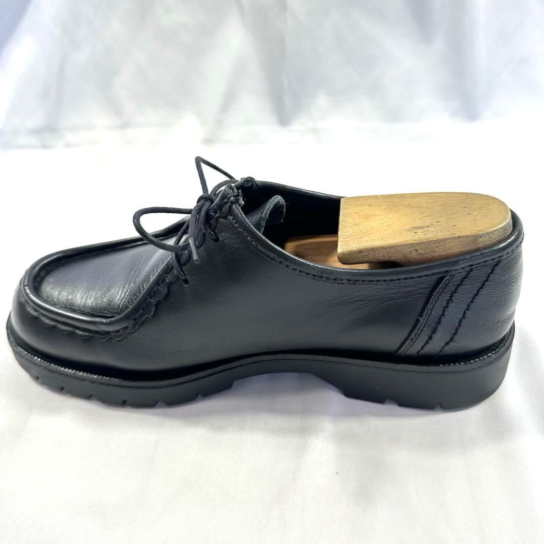 KLEMAN PADROR ブラックレザーモカシン サイズ41