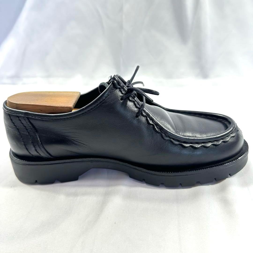 KLEMAN PADROR ブラックレザーモカシン サイズ41