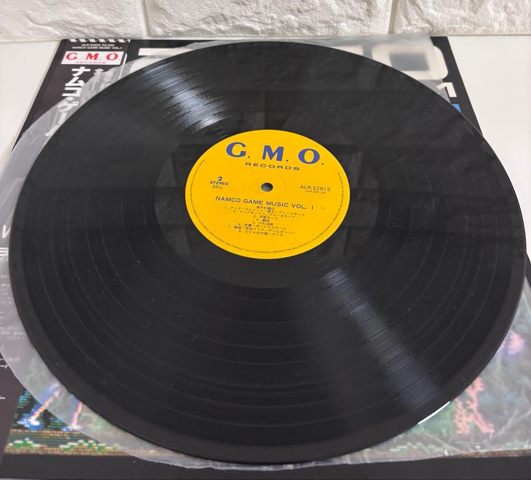 ナムコ・ゲーム・ミュージック　VOL.1 G.M.O. アルファレコード　美品