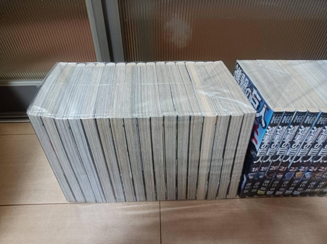 超絶美品 帯付き 進撃の巨人 初版 全巻 全巻セット 諌山創 全３４巻 送料無料