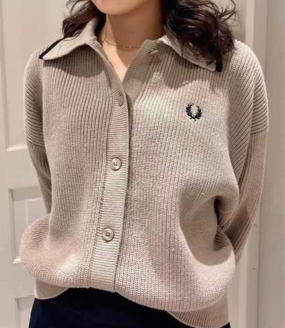 【新品】FRED PERRY×Ray BEAMS / 別注 カラー カーディガン