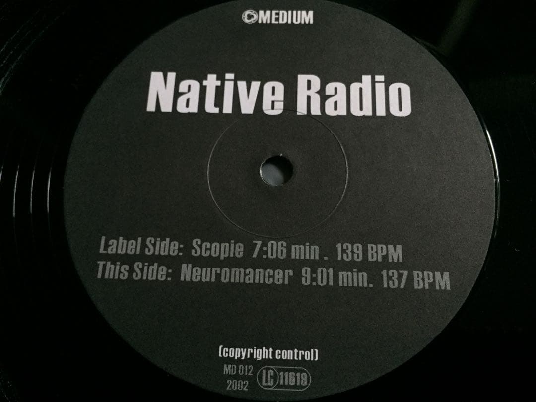 ★PSY/GOA★Native Radio / Scopie 12EP★