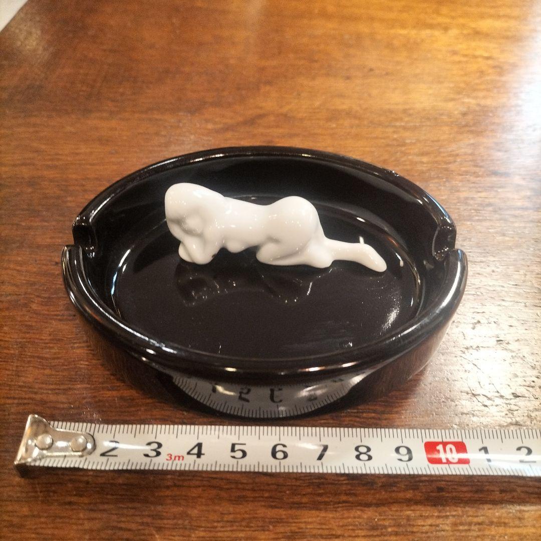 1960年代　デッドストック　ビンテージ　陶器　灰皿　輸出 ピンナップ