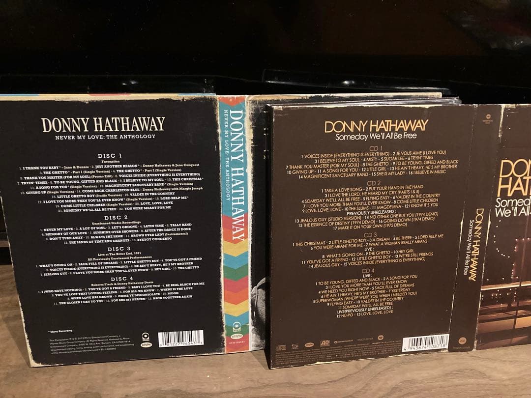 Donny Hathaway-4cd box2セットダニーハサウェイドニー