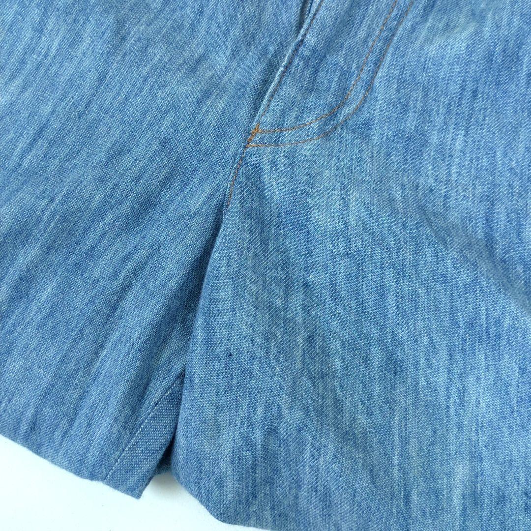 ミュウミュウ 100% 綿 パンツ デニム サイズ25 イタリア製