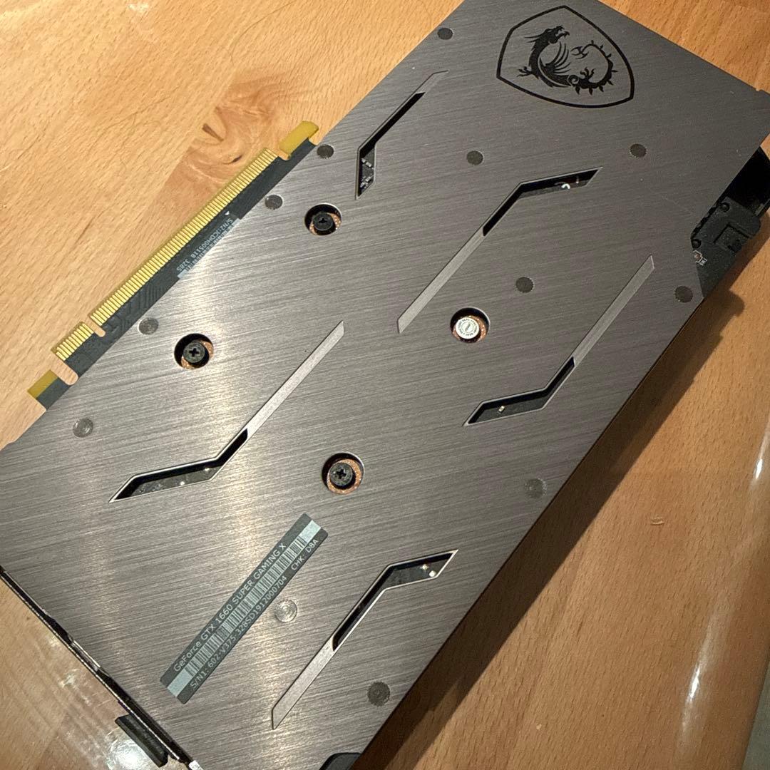 グラフィックボード・グラボ・ビデオカード MSI GeForce GTX 1660 SUPER GAMING X