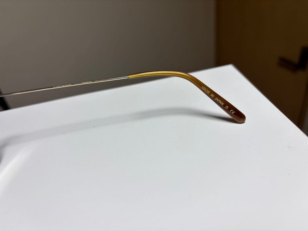 OLIVER PEOPLES ブルーレンズ サングラス