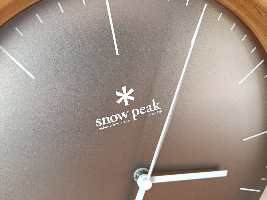 【非売品】 Peak 壁掛け時計 スノーピークウォールクロック