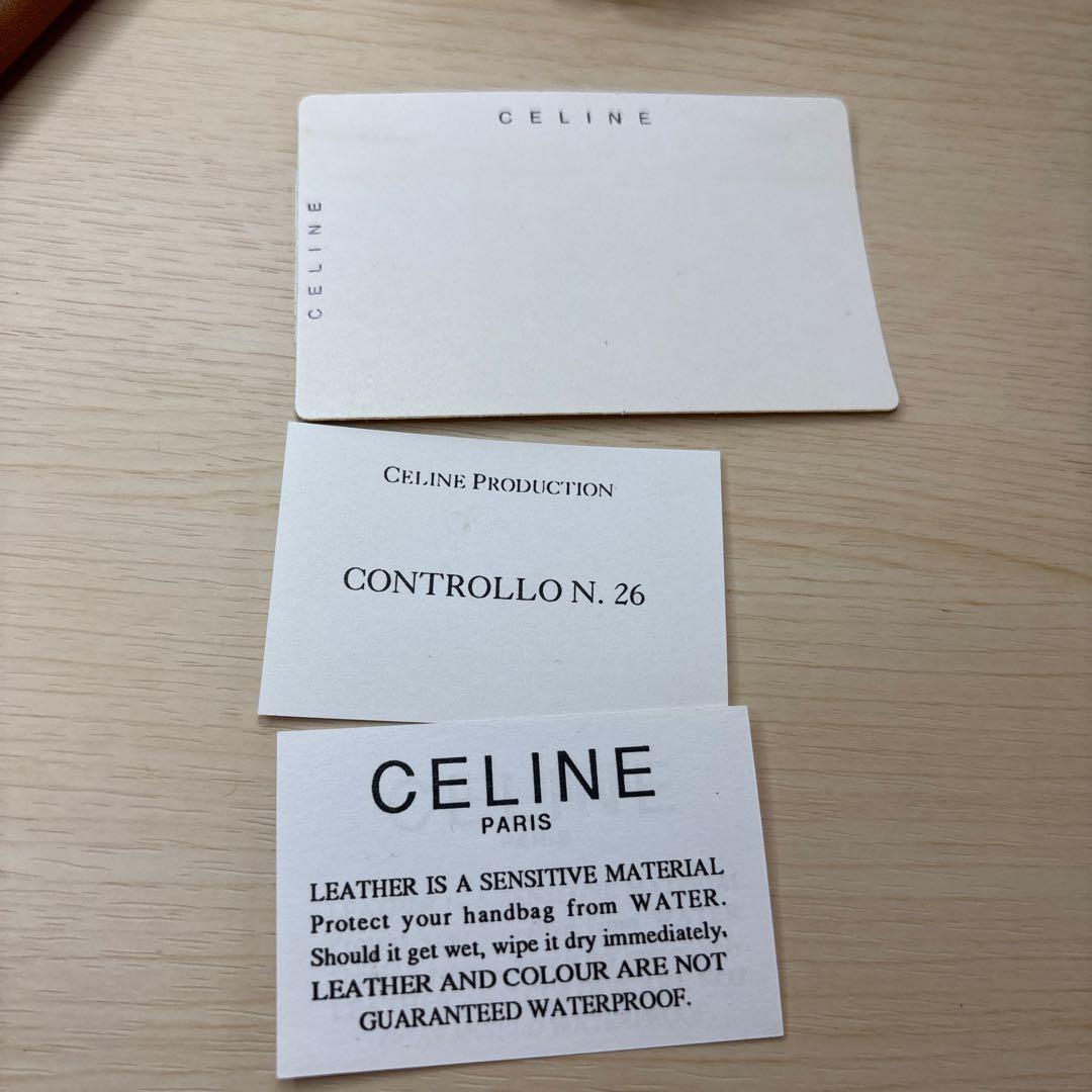 セリーヌ　名刺入れ　小銭入れ　ミニ財布　CELINE プレート