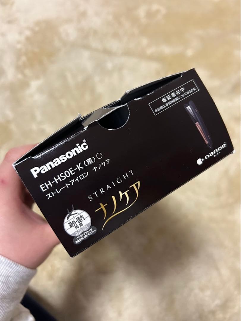 Panasonic ナノケア ストレートヘアアイロン